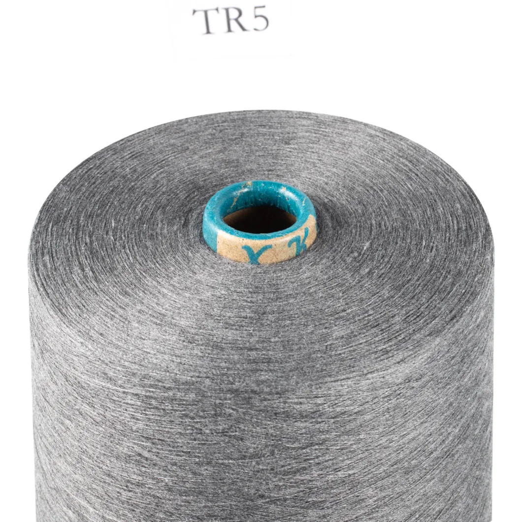 Xk High Quality Spandex Recycle Covered Yarn Suppliers Polyester Monofilament Blended Yarn for Sweater or Socks