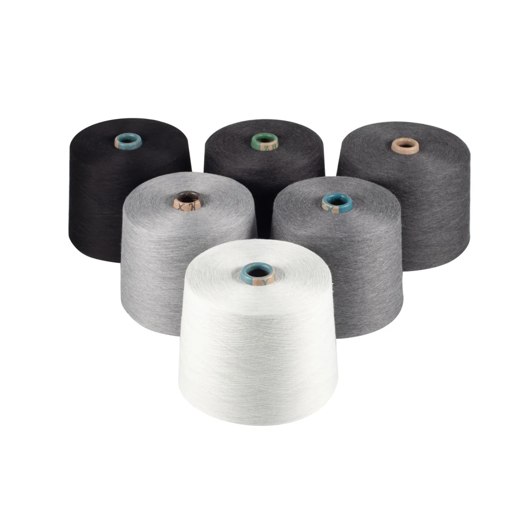 Xk High Quality Spandex Recycle Covered Yarn Suppliers Polyester Monofilament Blended Yarn for Sweater or Socks