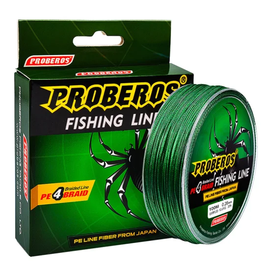 Linha de pesca trançada PE multicolorida 4/8/9/16 fios 100/300/500/1000 m